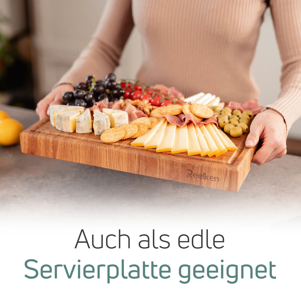 Der profesionelle Scheidebrett 30x40x4 cm – aus Eiche