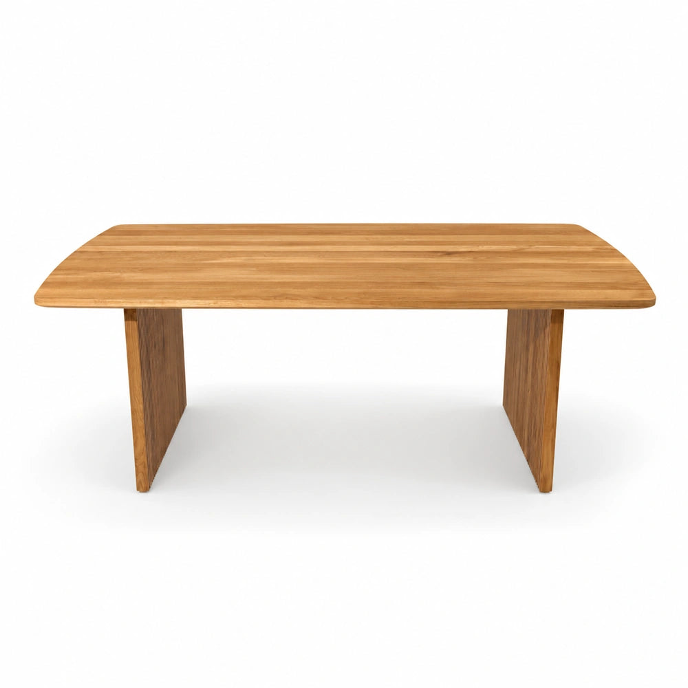 Odense Tisch aus massivem Eichenholz – 200x100x4 cm