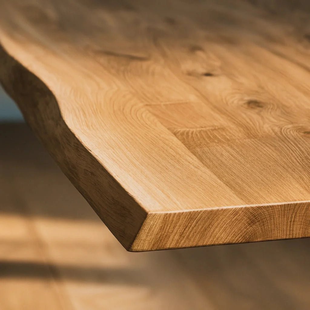 Blat de masa din stejar model rustic -14 persoane-280x100x4cm - Reelken