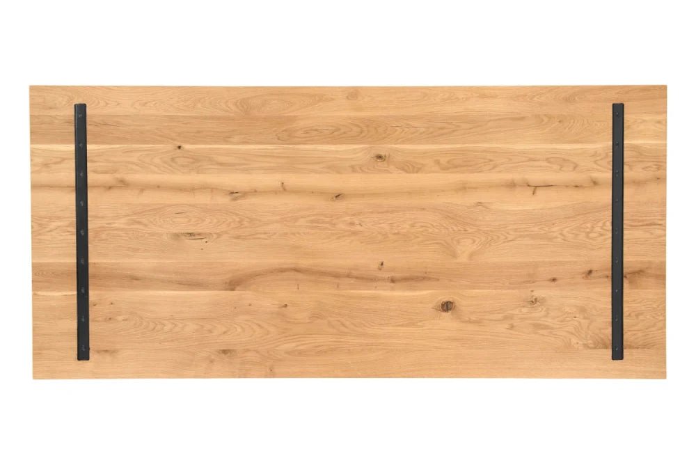 Blat masa din stejar model clasic - 8 persoane -200x100x4cm - Reelken