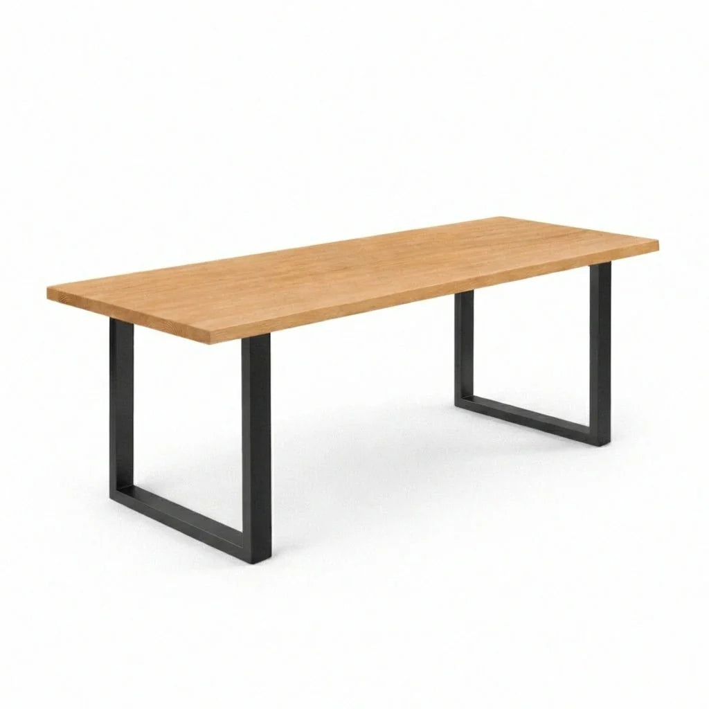 Masa din stejar model clasic - 10 persoane -220x100x4cm - Reelken