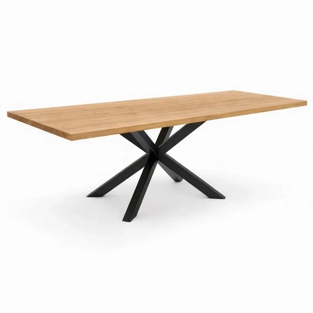 Masa din stejar model clasic - 12 persoane -260x100x4cm - Reelken