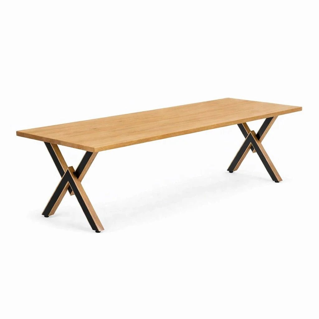 Masa din stejar model clasic - 14 persoane -300x100x4cm - Reelken