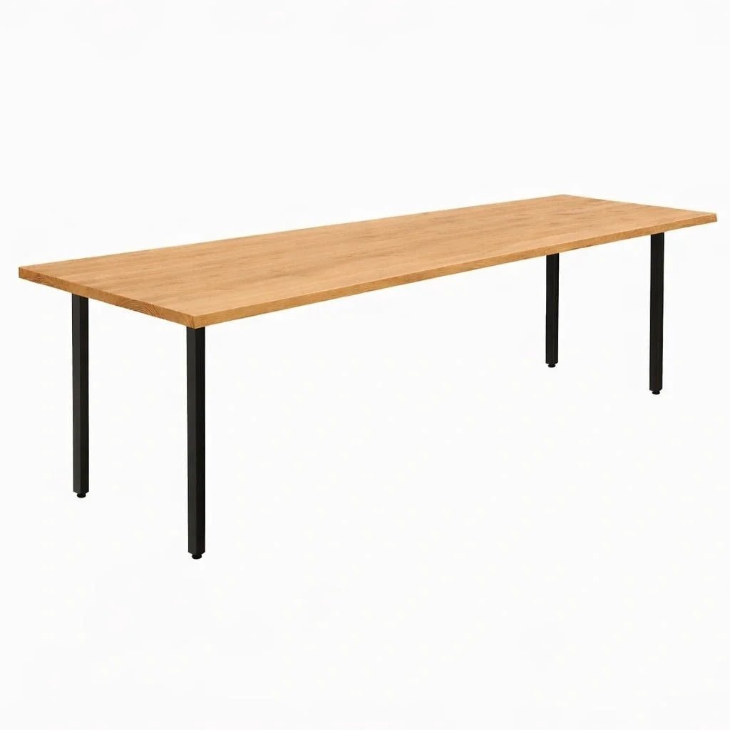 Masa din stejar model clasic - 14 persoane -300x100x4cm - Reelken