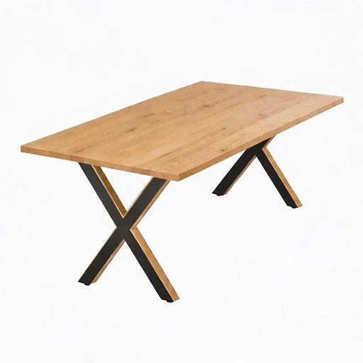 Masa din stejar model clasic - 6 persoane -160x80x4cm - Reelken