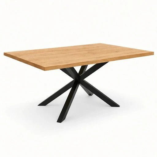 Masa din stejar model clasic - 6 persoane -160x80x4cm - Reelken