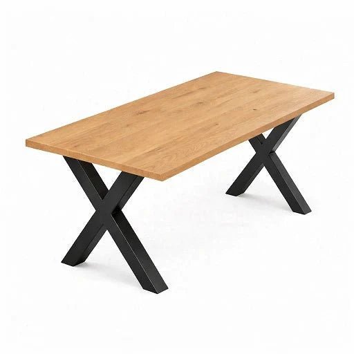 Masa din stejar model clasic - 6 persoane -160x80x4cm - Reelken