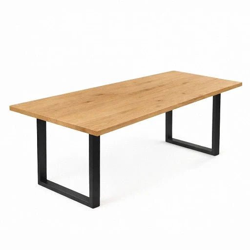 Masa din stejar model clasic - 6 persoane -160x80x4cm - Reelken