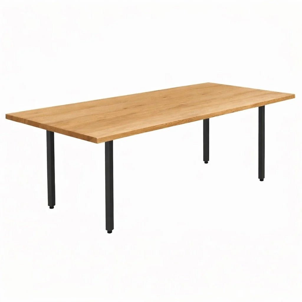 Masa din stejar model clasic - 8 persoane -200x100x4cm - Reelken
