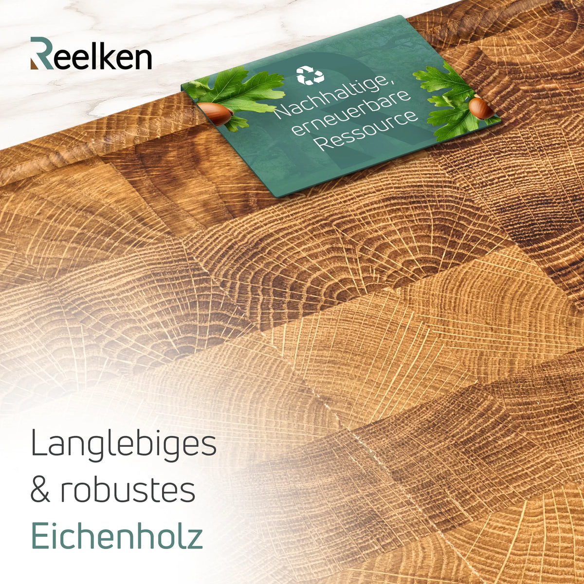 Schneidebrett premium 30x20x4 cm - aus Eichenholz