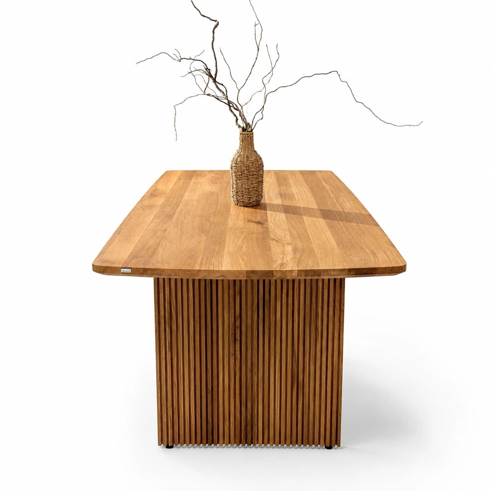 Odense Tisch aus massivem Eichenholz – 200x100x4 cm