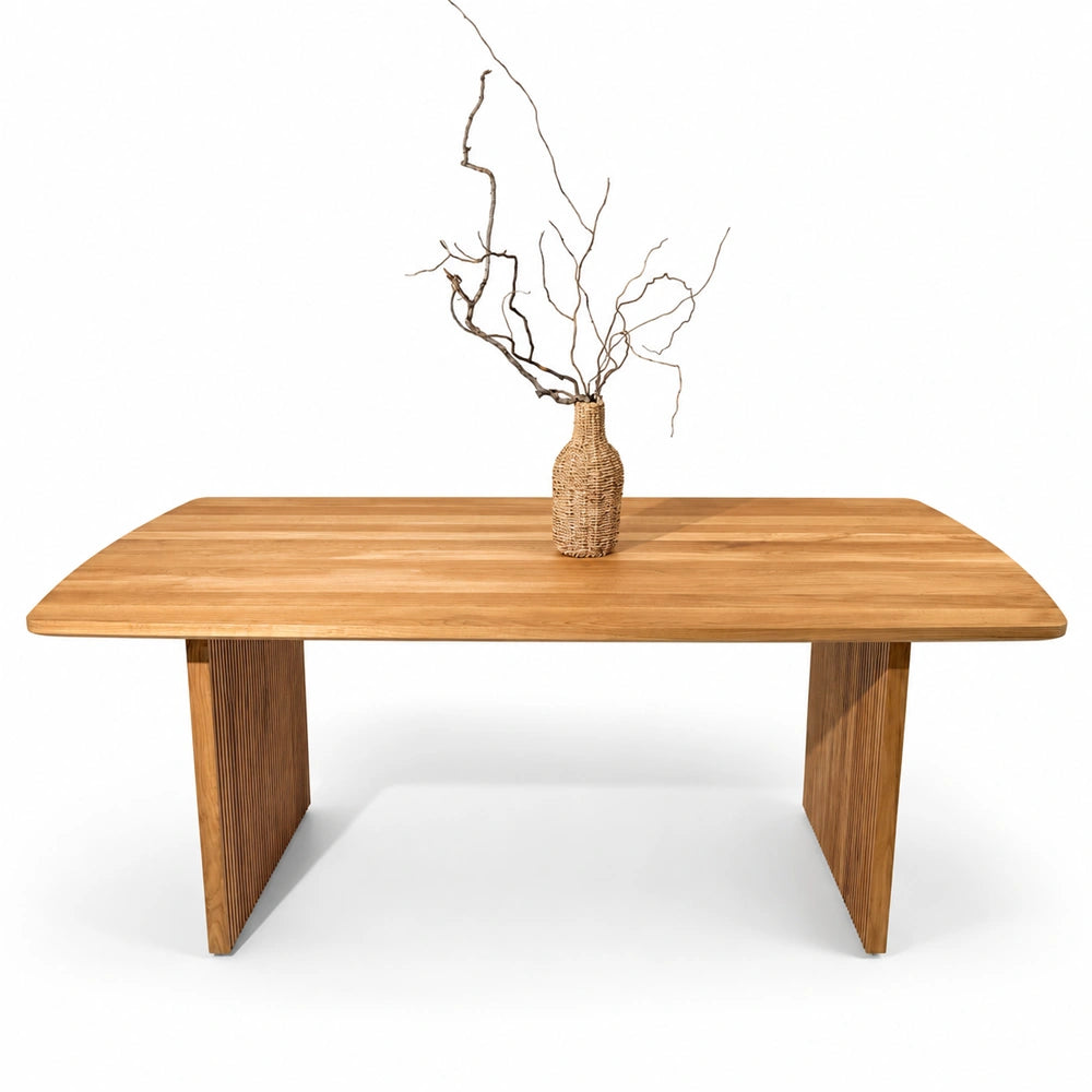 Odense Tisch aus massivem Eichenholz – 200x100x4 cm