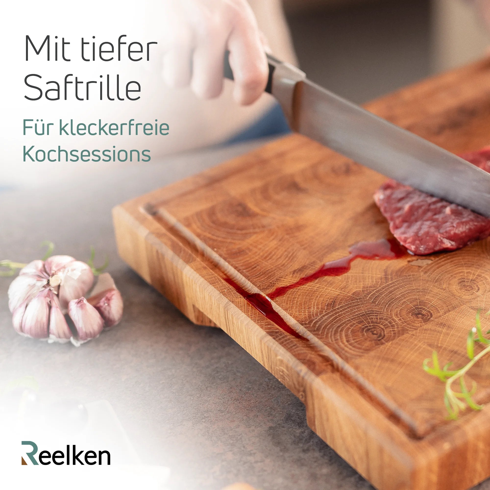 Der profesionelle Scheidebrett 30x40x4 cm – aus Eiche
