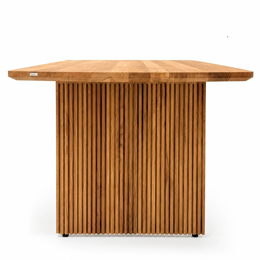 Odense Tisch aus massivem Eichenholz – 200x100x4 cm