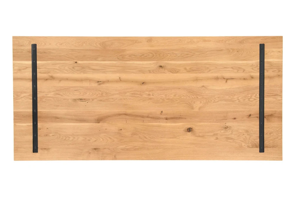 Blat masa din stejar model clasic - 8 persoane -200x100x4cm - Reelken