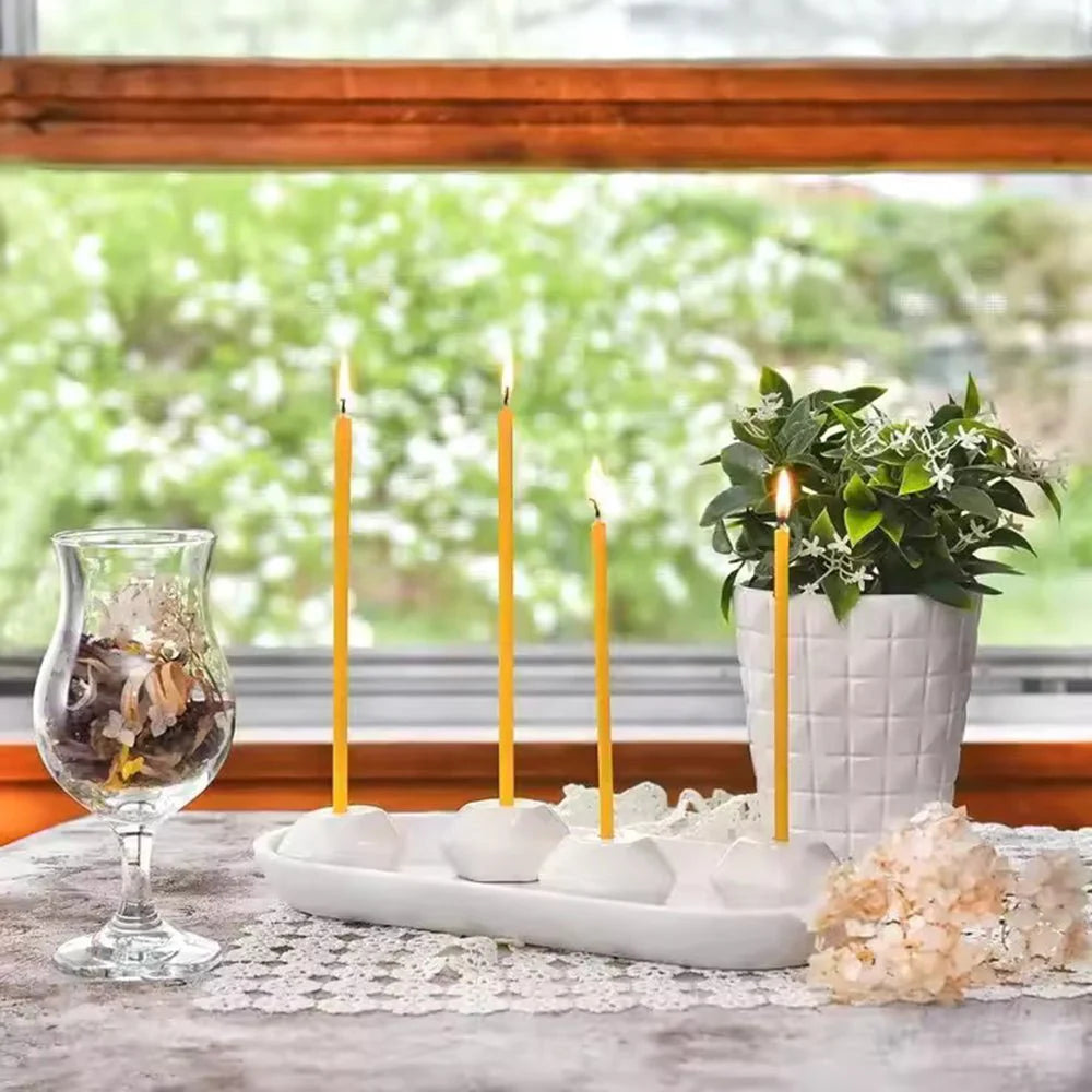 Lumanari pentru noaptea de inviere din Ceara Naturala - 350x14mm - Reelken