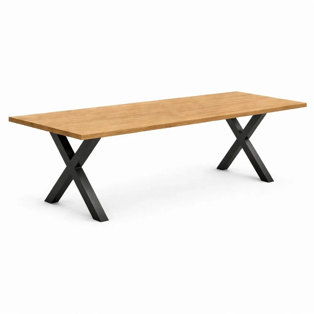 Masa din stejar model clasic - 12 persoane -260x100x4cm - Reelken