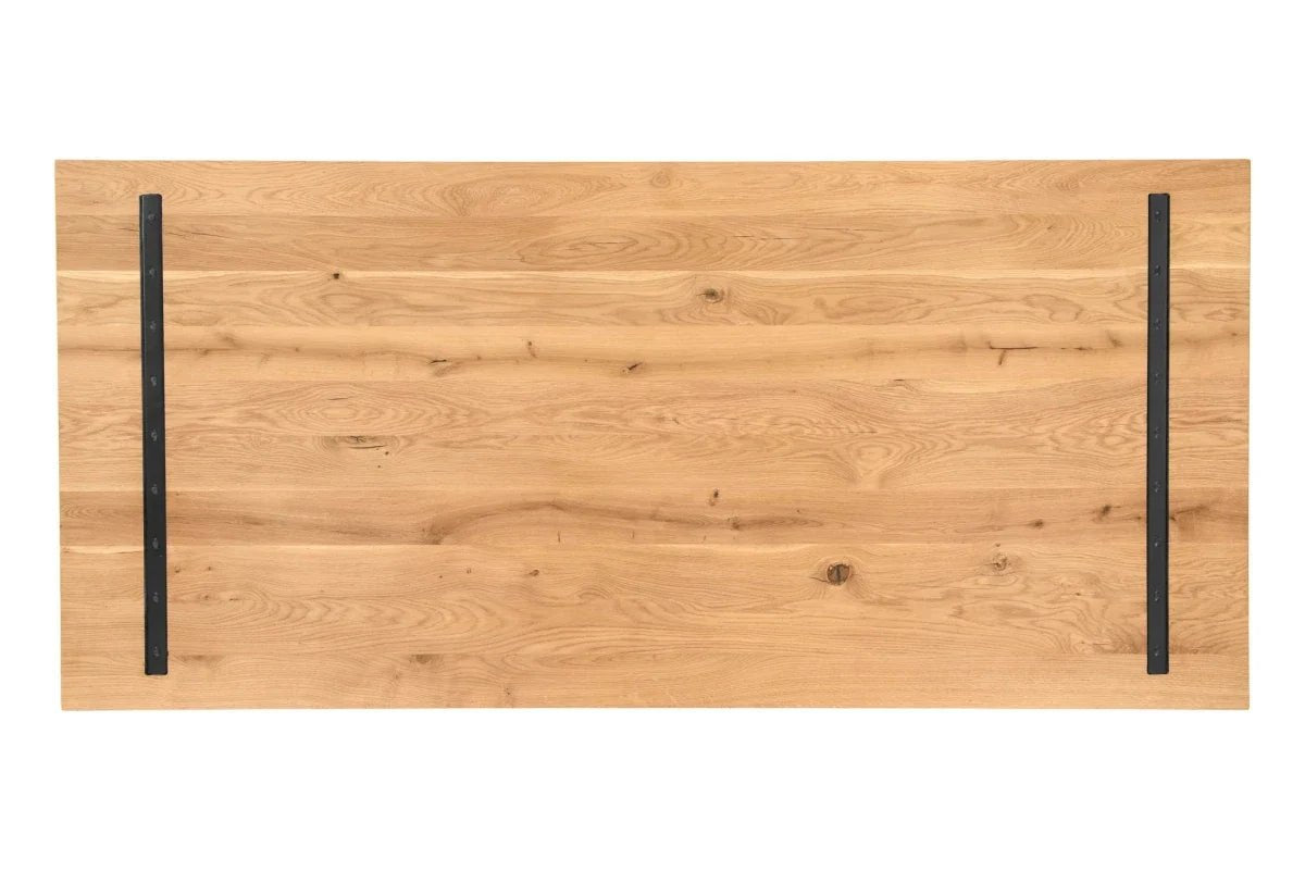 Masa din stejar model clasic - 6 persoane -160x80x2,6cm - Reelken